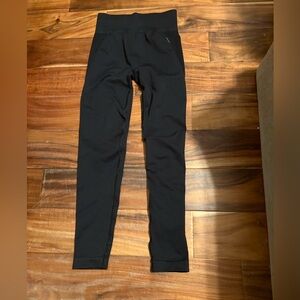 Gymshark Black High Rise Leggings Size Medium Workout Gym Training Pants (1139)